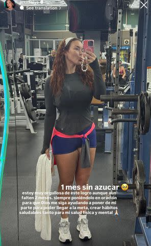 Hija de Daddy Yankee presume los cambios en su cuerpo tras un mes sin consumir azúcar