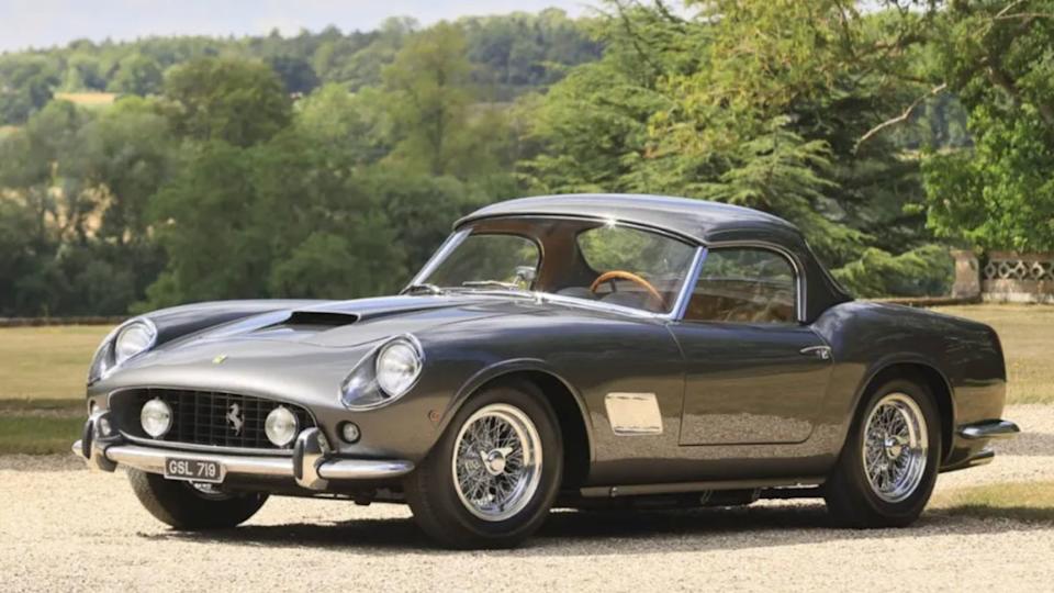 2: 1961 Ferrari 250 GT SWB California Competizione Alloy Spider—$25.305 Million (Gooding Christie’s)