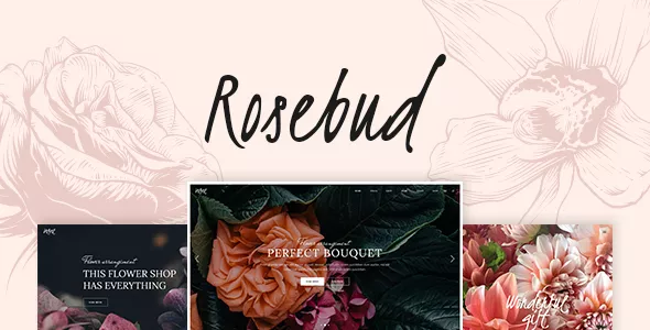 Rosebud - Flower Shop and Florist WordPress Theme v1.5