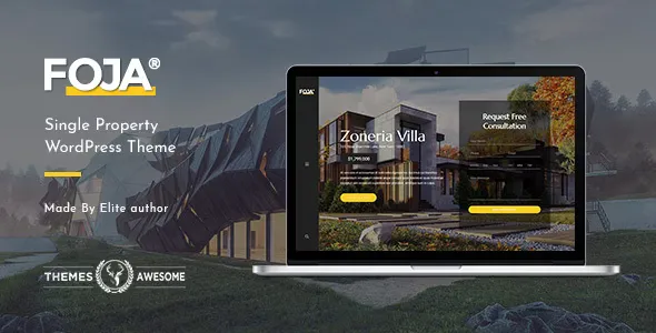 Foja v1.6 - Single Property WordPress Theme