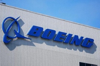 米航空機大手ボーイングのロゴ（AP＝共同）