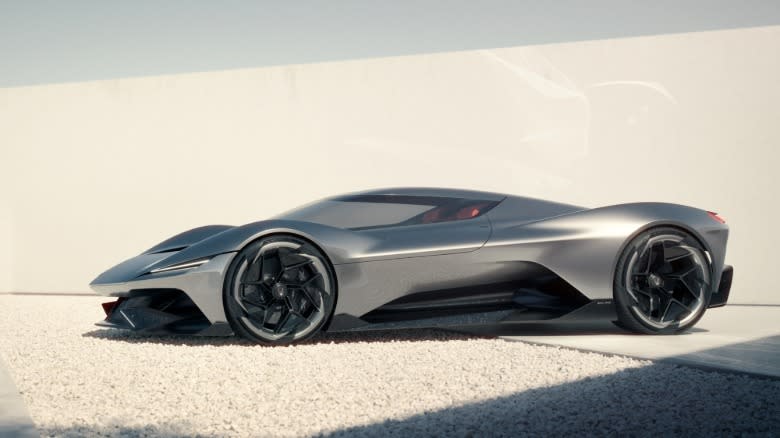 Side view of the Chevrolet CX concept
