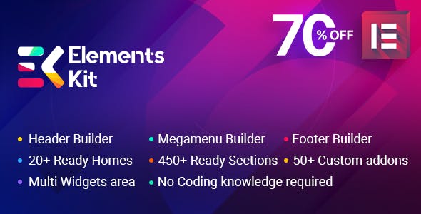 ElementsKit v3.7.0 - The Ultimate Addons for Elementor Page Builder