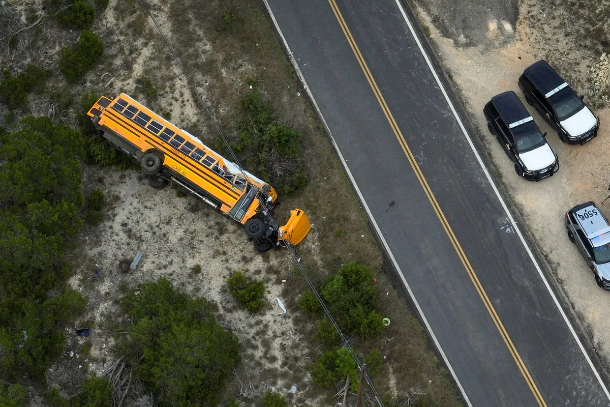 Multiple students injured in school bus crash carrying more than 40 kids on first day back to school