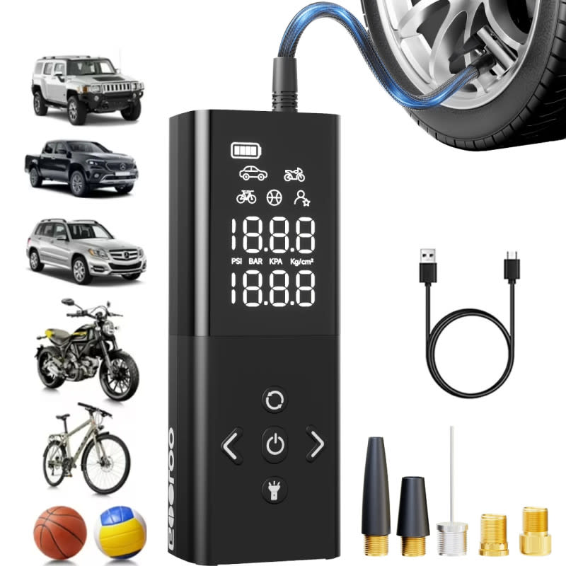 Walmart Is Selling a 'Great' $130 Portable Tire Inflator for $28, and It's a 'Must-Have Car Gadget'