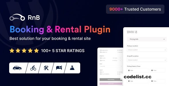 RnB v14.0.8 - WooCommerce Booking & Rental Plugin