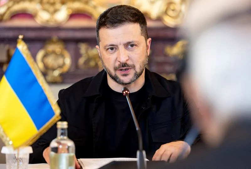 Zelenskiy's trust level dips after wartime protests, pollster finds