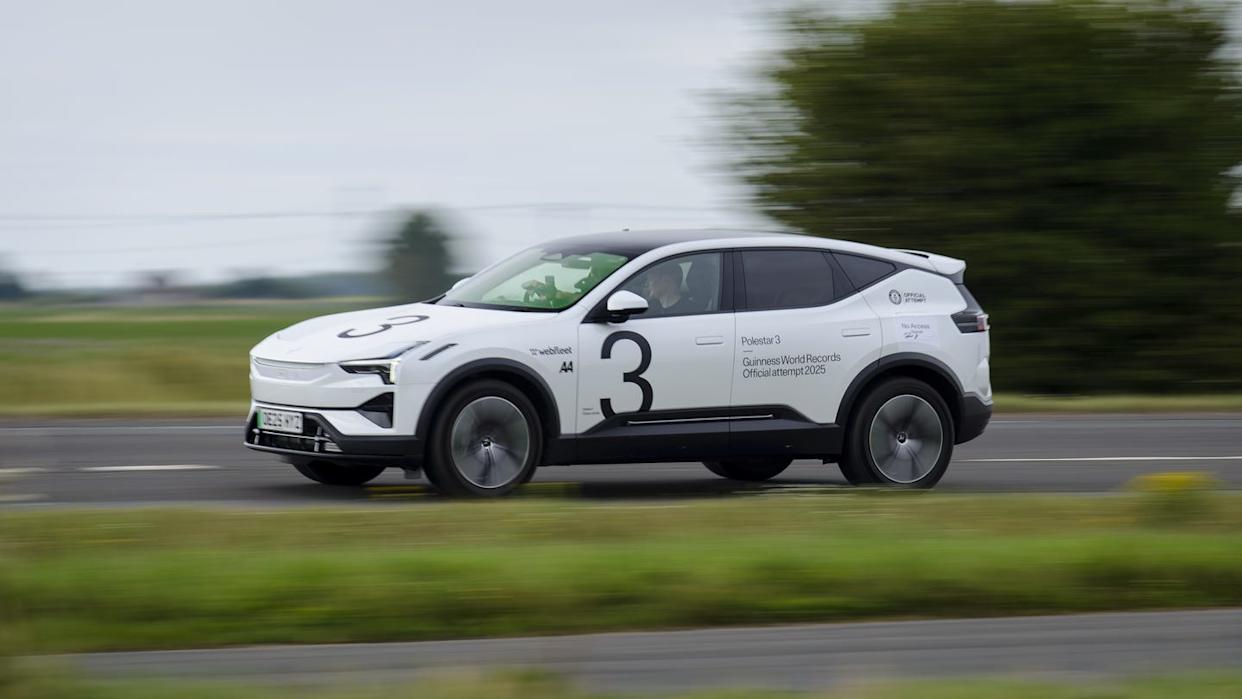 Polestar 3 Just Set This New Guinness World Record for EV Range
