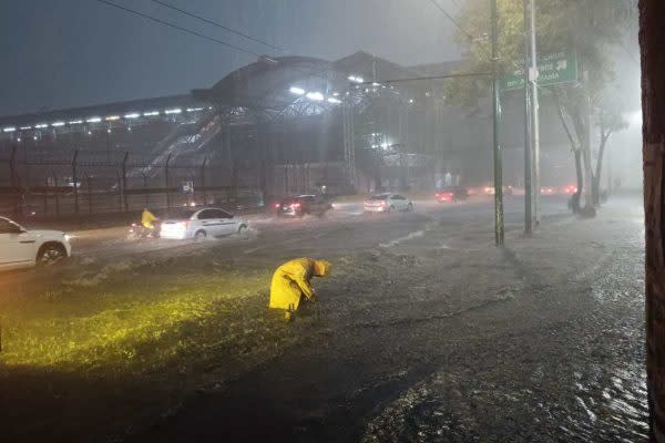 Lluvia CDMX inundaciones Oceania. Foto: Cuartoscuro