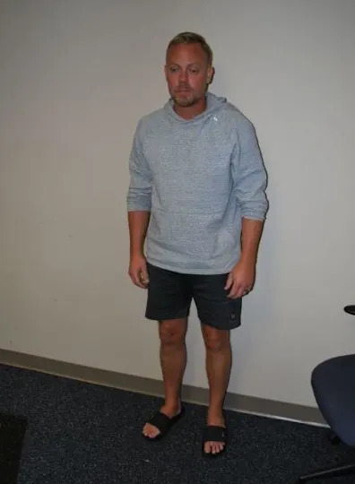 Matthew Ecker photographed during his police interview. / Credit: Ramsey County District Court