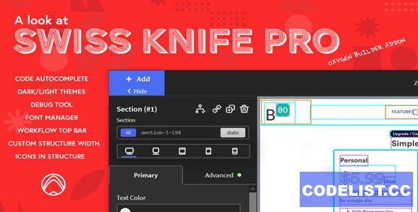 Swiss Knife Pro For Oxygen Builder v1.3.4 