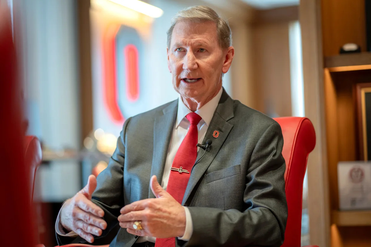 Ohio State University President Ted Carter to speak at Columbus Metropolitan Club: Watch here