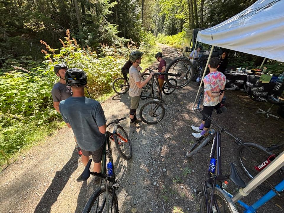 The team behind the new Norco Revolver is getting things dialed before the next ride.