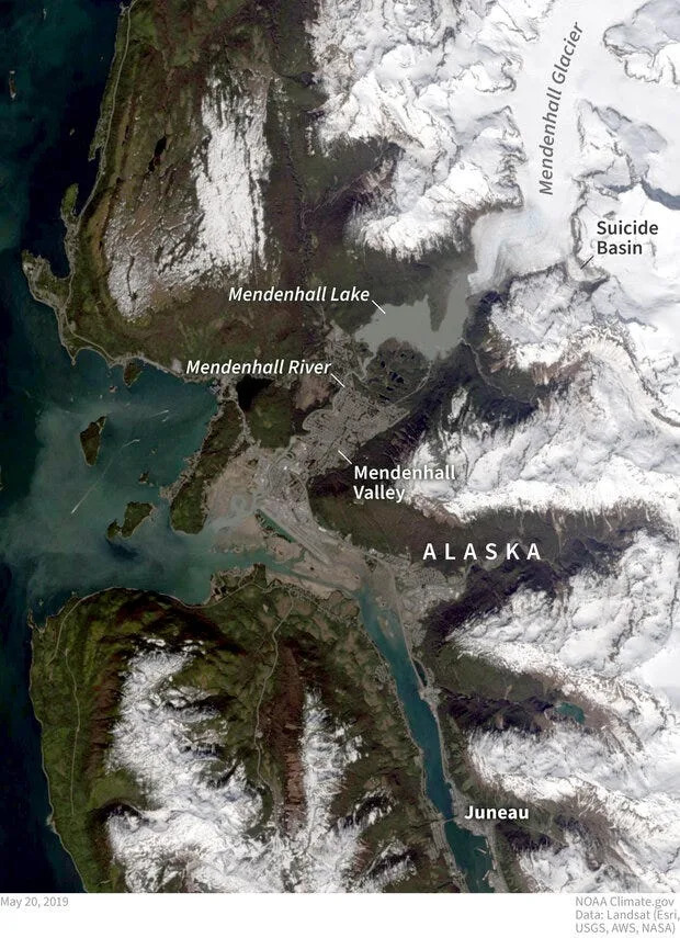 Timelapse video captures dramatic rise of glacial lakes in Alaska that prompted floods