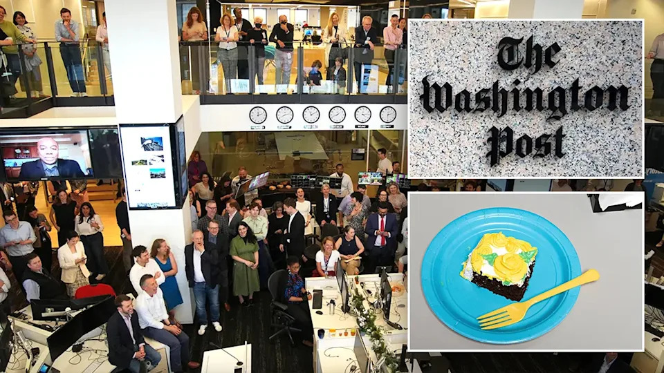 Washington Post bombarded with cake parties