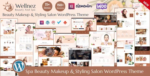 Wellnez - Beauty Spa & Wellness Salon WordPress Theme v2.3.4