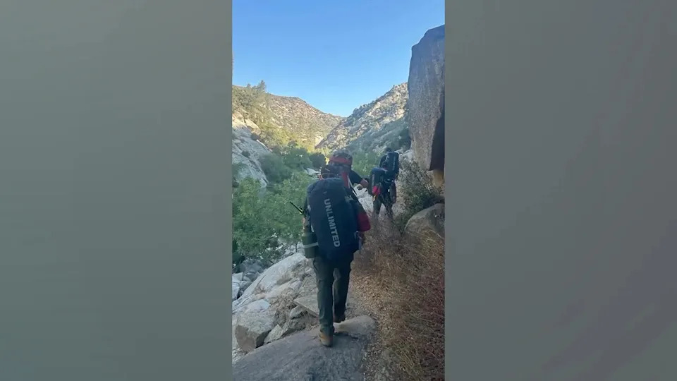 man rescued by helicopter