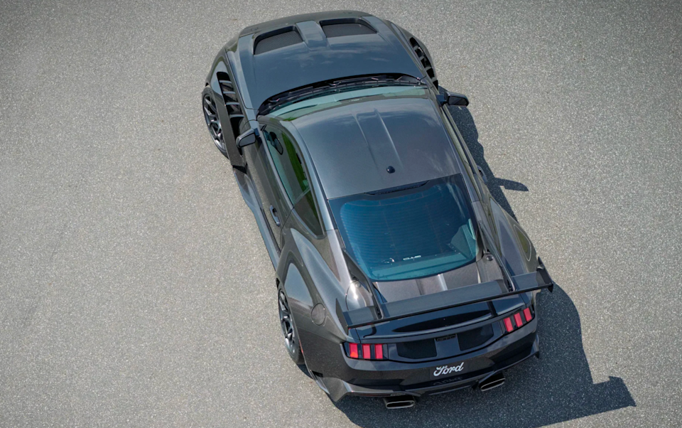 Exposed-Weave Mustang GTD ‘Liquid Carbon’ Debuts at Laguna Seca