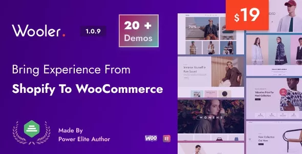 Wooler - Conversion Optimized WooCommerce Theme v1.0.9