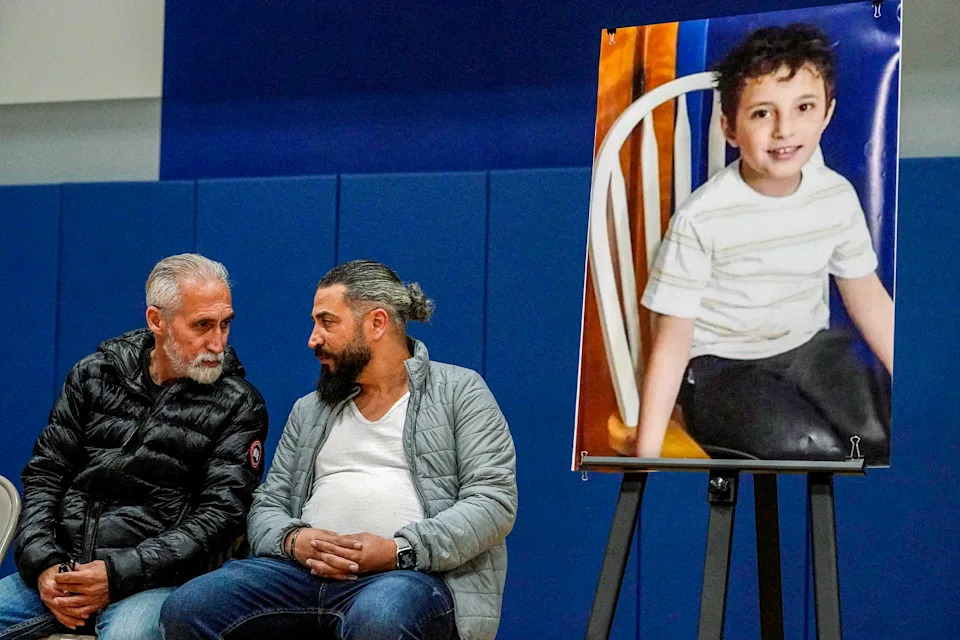 Oday Al Fayoume,Mahmoud Yousef. (Nam Y. Huh / AP file)
