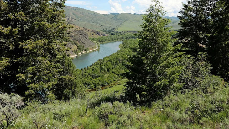 The Snake River in Idaho