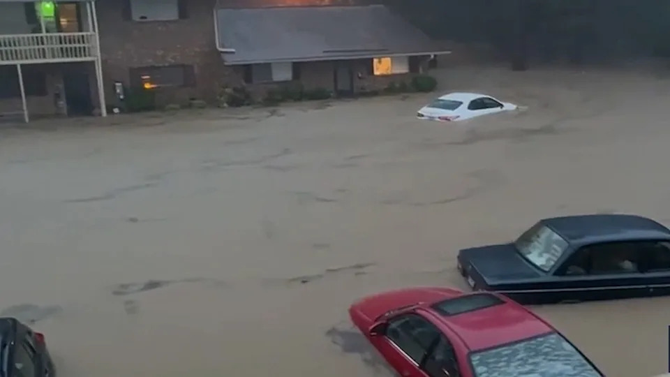 Tropical Storm Chantal slammed North Carolina with heavy rain that caused extreme flooding to central parts of the state on July 7.