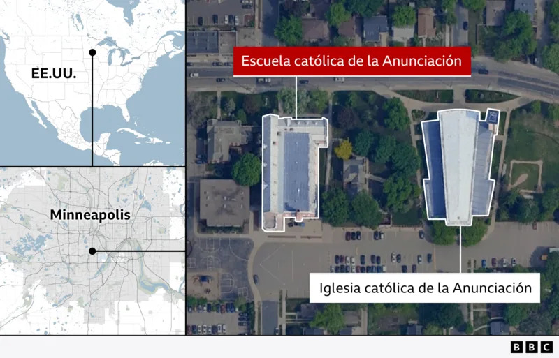 Mapa de los hechos.
