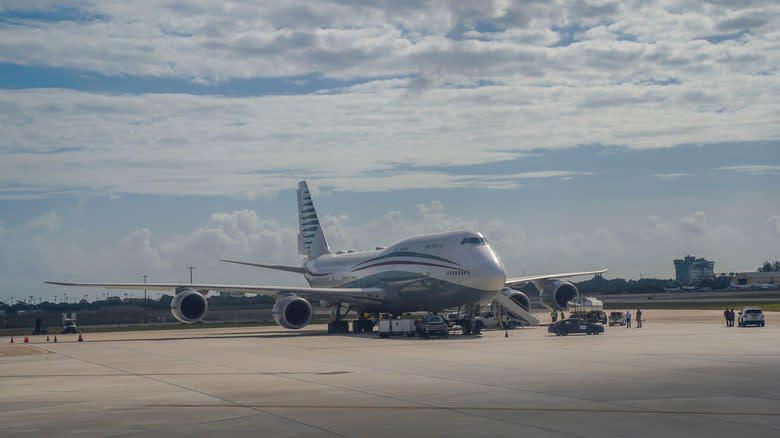 The Qatari Boeing 747