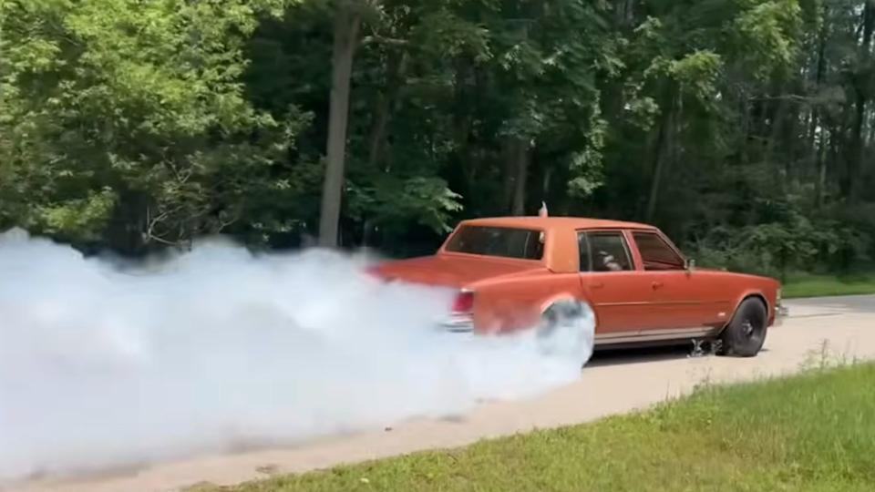 Dirty Little Sleeper Car: Cadillac Seville