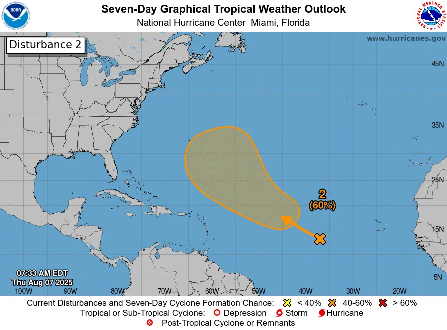 National Hurricane Center tracking Invest 96L, Dexter. Is there any threat to Florida?