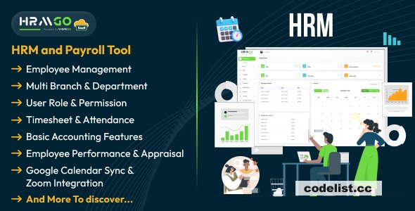 HRMGo SaaS v7.3 - HRM and Payroll Tool - nulled