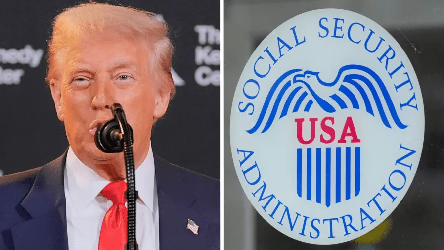 Watch: Trump gives remarks as Social Security turns 90