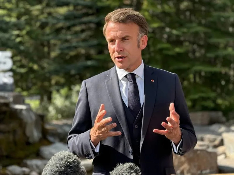 Macron wants more Western pressure on Russia after Alaska talks