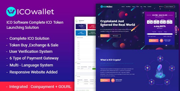 ICOWallet v1.2 - Complete ICO Software and Token Launching Solution - nulled ICOWallet v1.2 - Complete ICO Software and Token Launching Solution - nulled