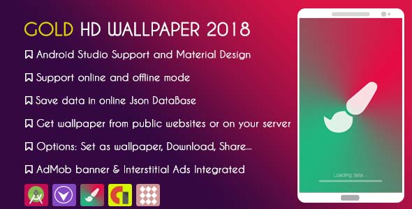 Gold HD WALLPAPER 2018 - With ADMOB Gold HD WALLPAPER 2018 - With ADMOB
