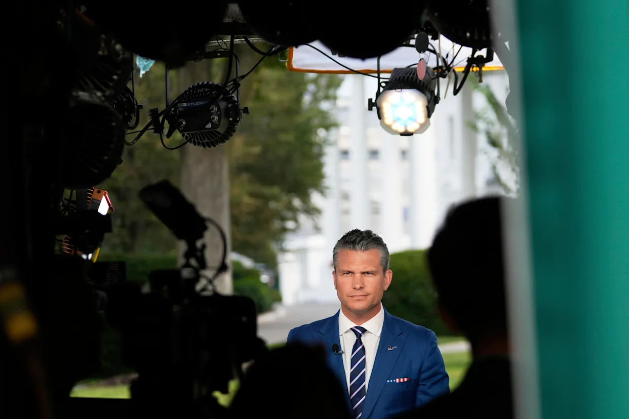 Hegseth reposts video on social media featuring pastors saying women shouldn't be allowed to vote