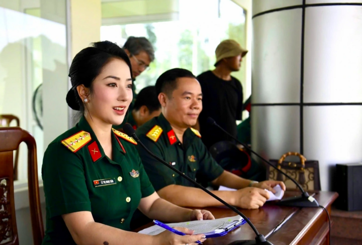 Nữ Thượng úy đảm nhận giọng đọc miền Nam trong Lễ diễu binh 2/9 là ai?