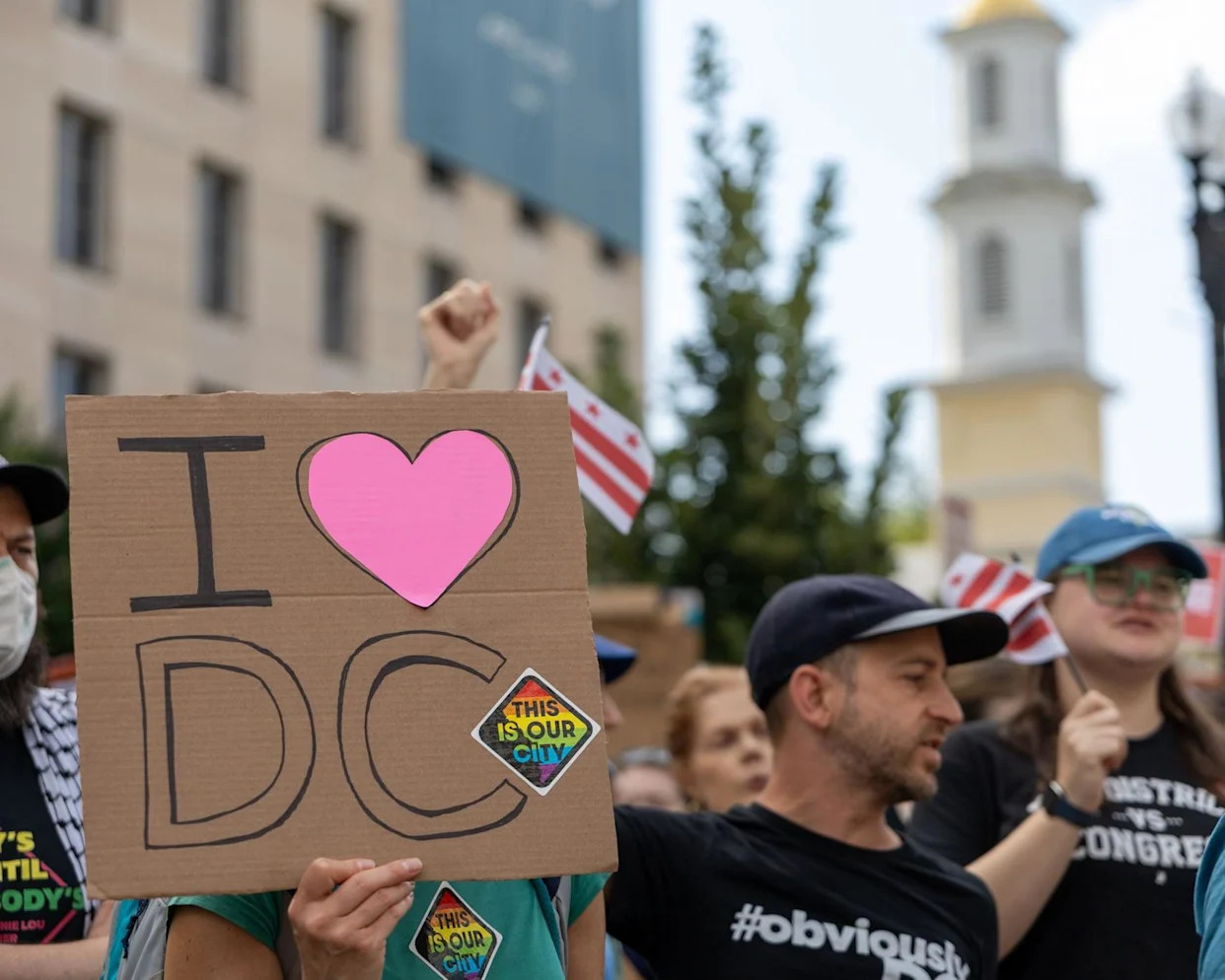 ‘Red meat to throw to his base’: DC residents on Trump’s police takeover