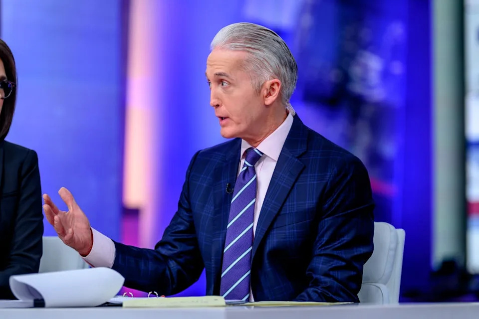 Trey Gowdy attends Fox News' Super Tuesday 2024 primary election coverage at Fox News Channel Studios