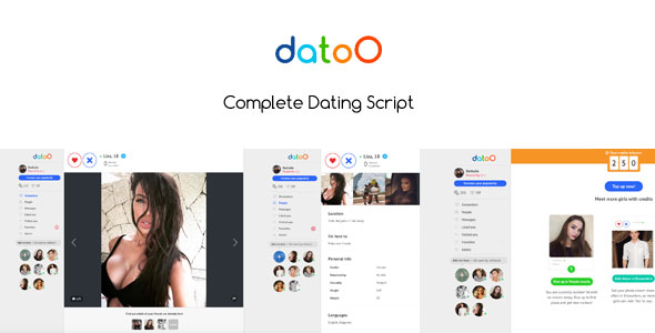 Datoo v1.0 - Complete Dating Script Datoo v1.0 - Complete Dating Script