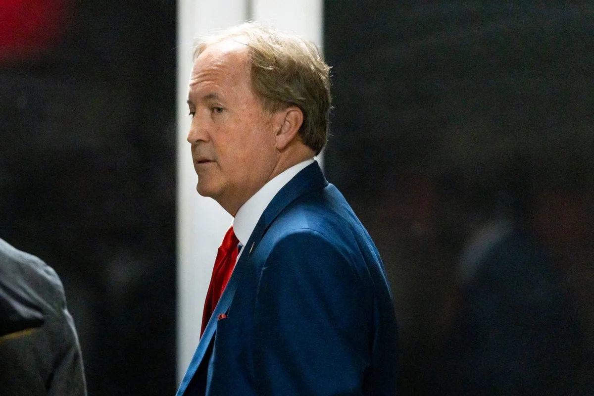 Texas Attorney General Ken Paxton (pictured) and his wife listed three separate homes as their primary residences on mortgage documents, new reports reveal (POOL/AFP via Getty Images)