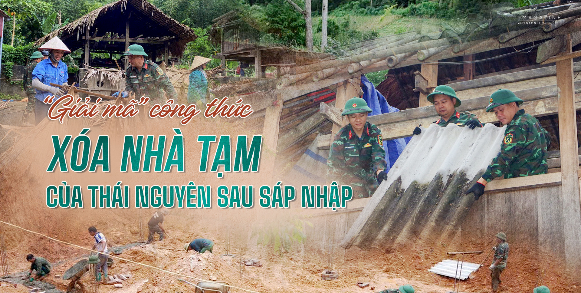 'Giải mã' công thức xóa nhà tạm của Thái Nguyên sau sáp nhập