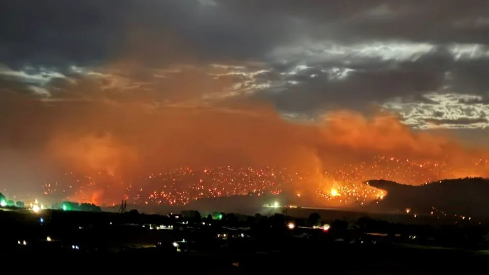 Colorado prison evacuated as growing wildfire becomes one of the largest in state history