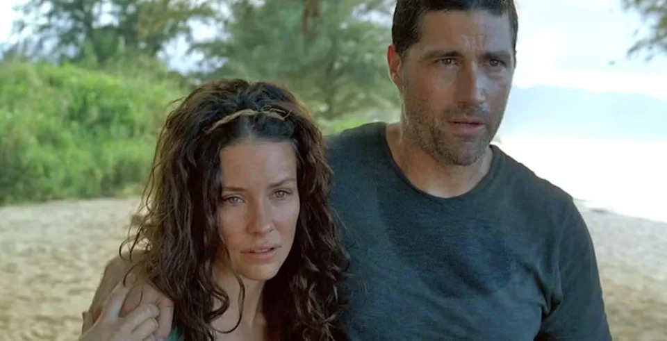 Evangeline Lilly and Matthew Fox in 'Lost' (ABC)