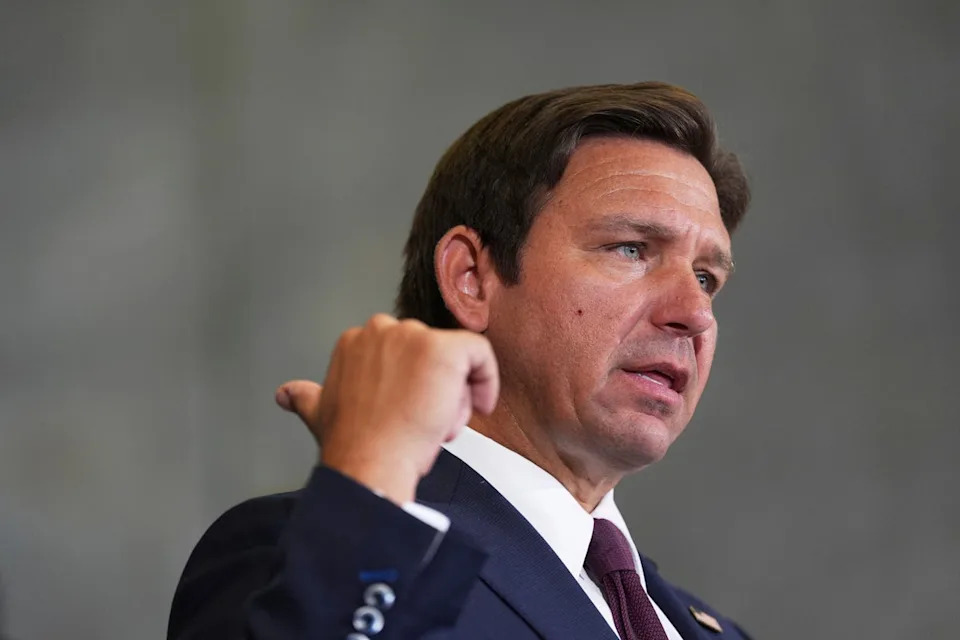 Gov. Ron DeSantis of Florida is calling for his state to look at redistricting this year, while also suggesting that Florida should pick up more total seats from the U.S. Census. (AP)