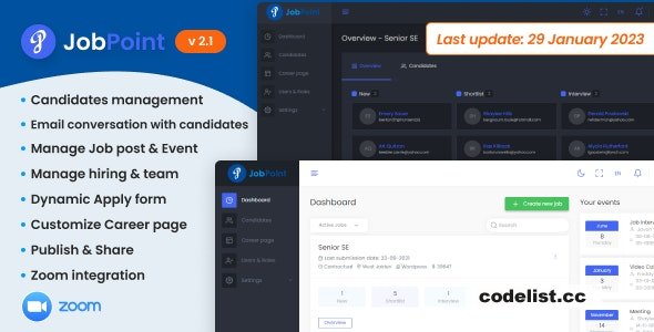 JobPoint v3.3 - Recruitment Management System - nulled