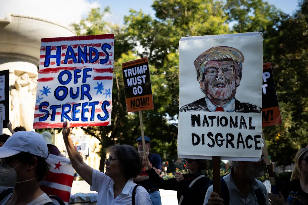 How Trump is using ‘pure lies’ about high crime in US cities to justify federal takeovers