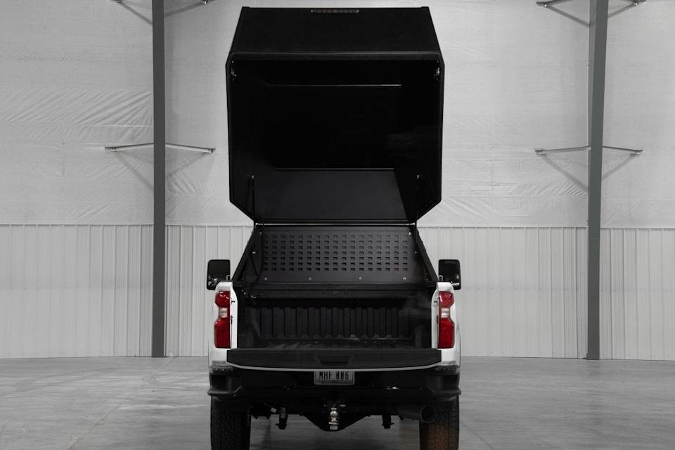 Matrix truck bed topper
