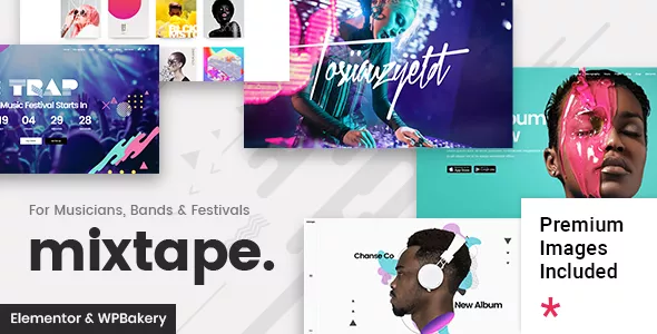 Mixtape - Music Theme for Artists & Festivals v2.0