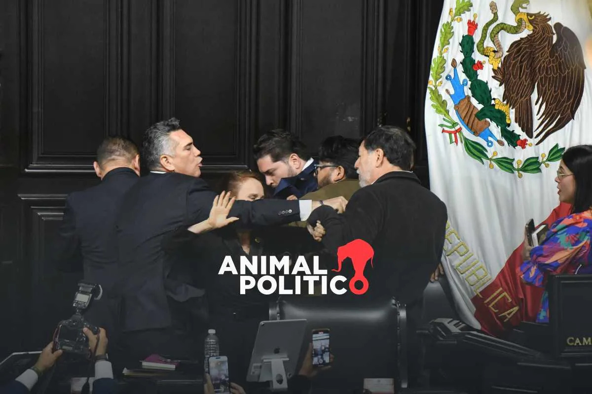 VIDEO: Fernández Noroña y “Alito” Moreno se pelean en el Senado